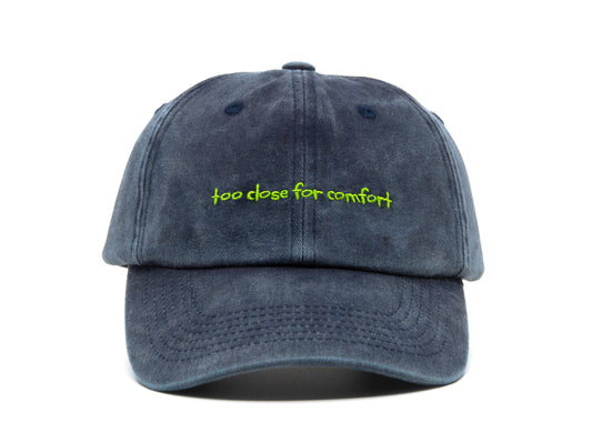 too close for comfort | navy | front