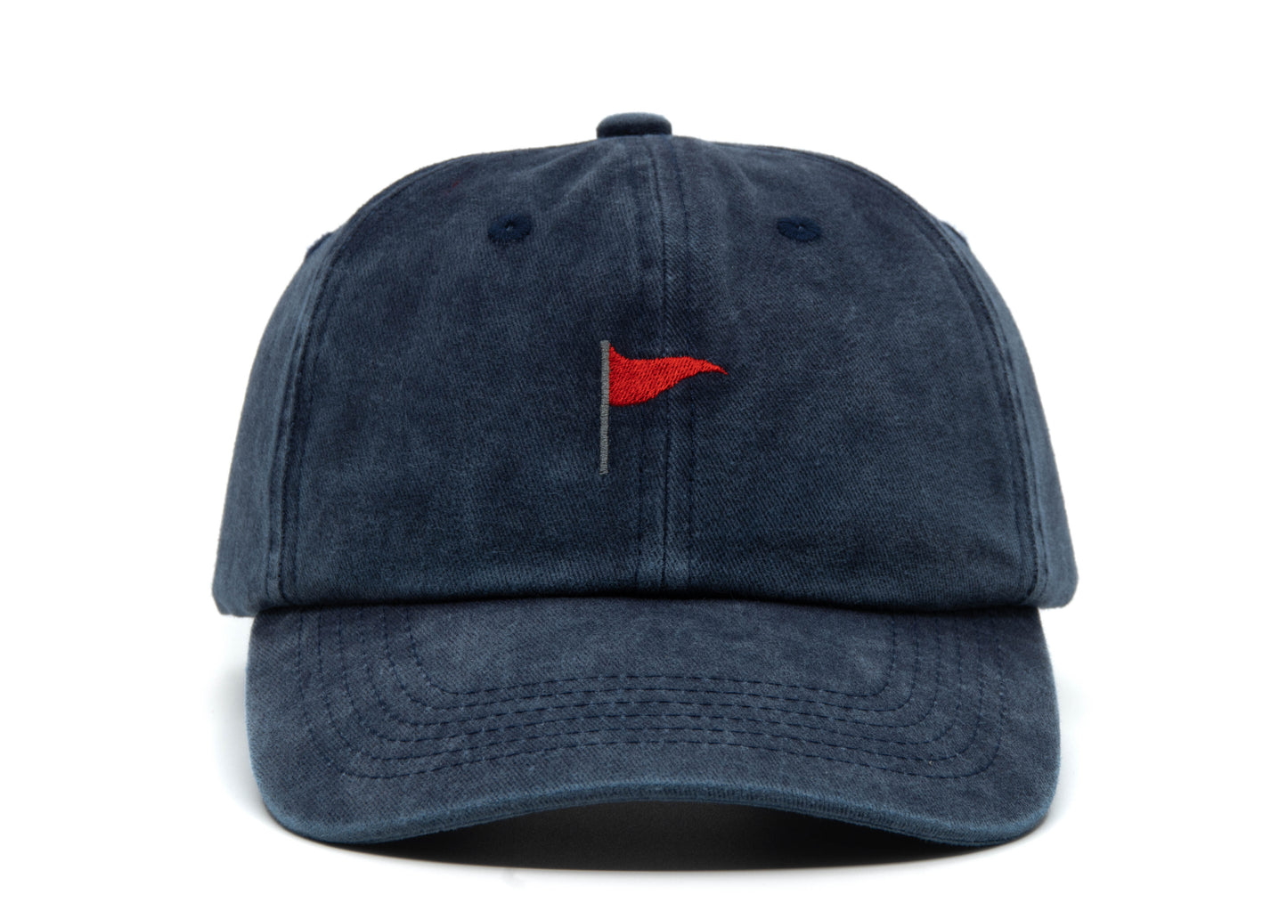 red flag | navy | front