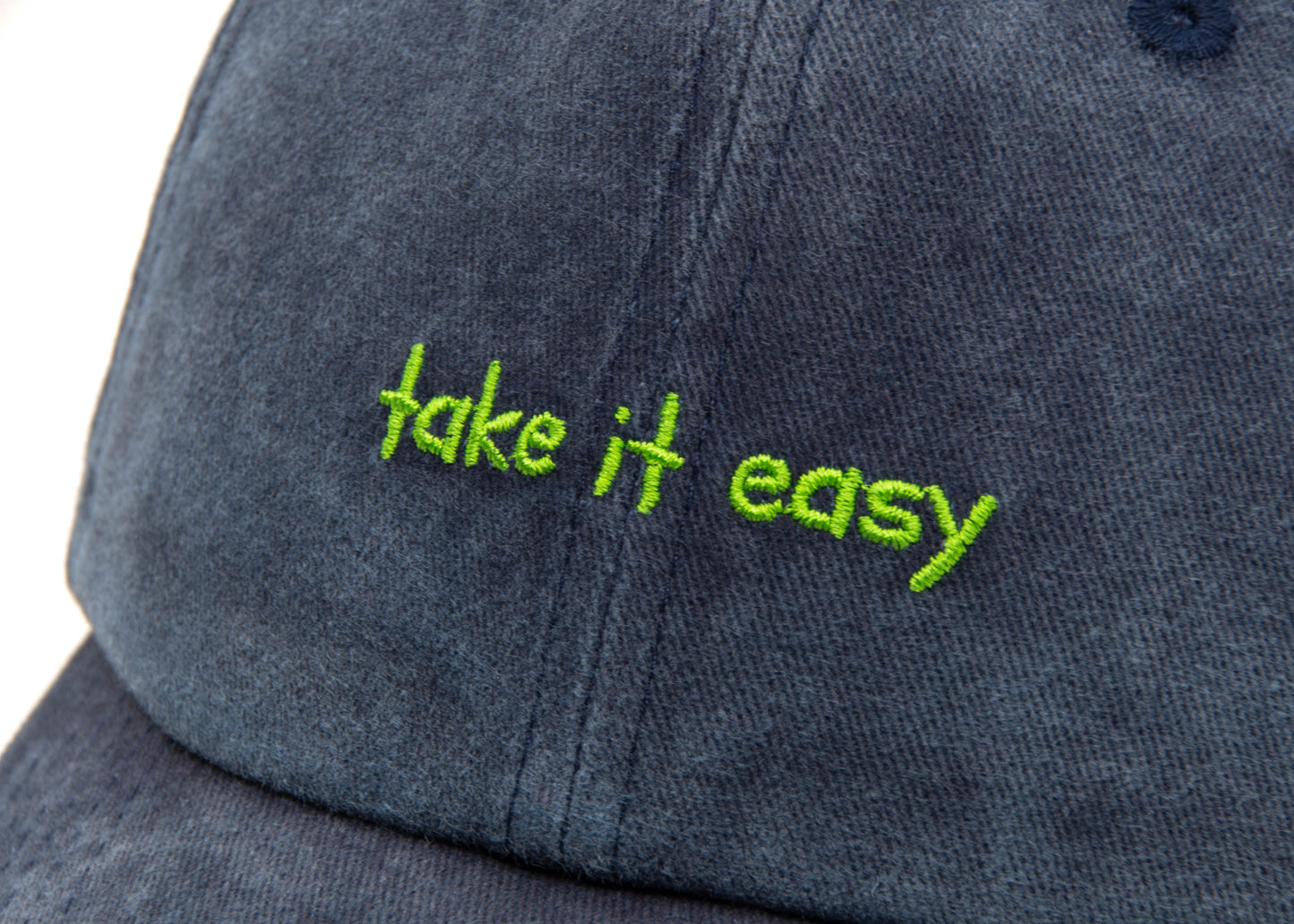 take it easy | navy | front