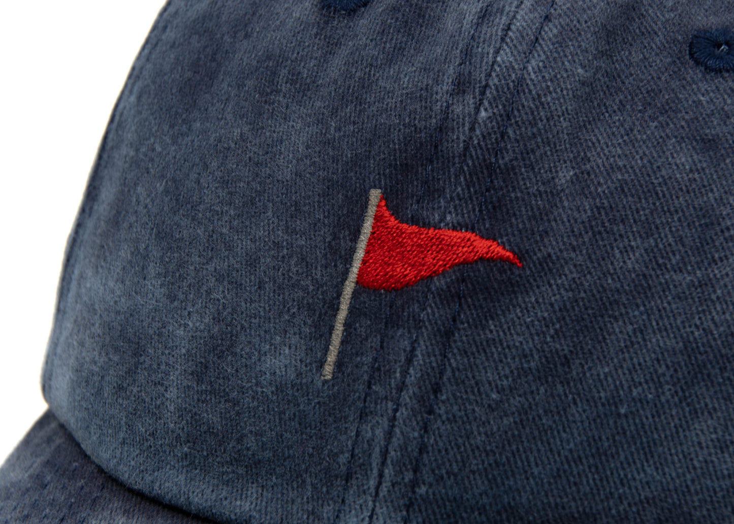 red flag | navy | front