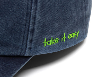 take it easy | navy | side