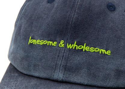 lonesome & wholesome | navy | front