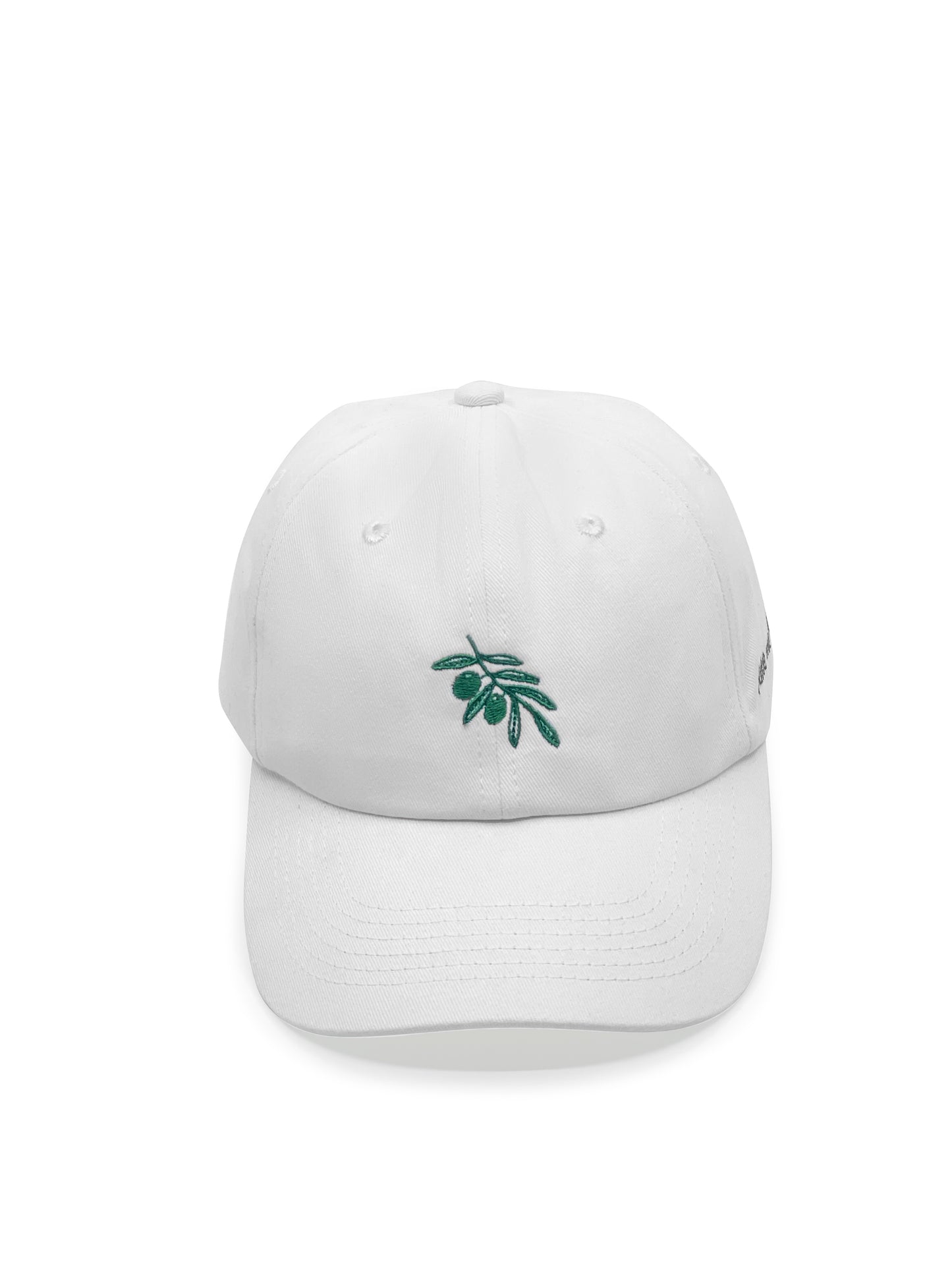 olive branch | white | front