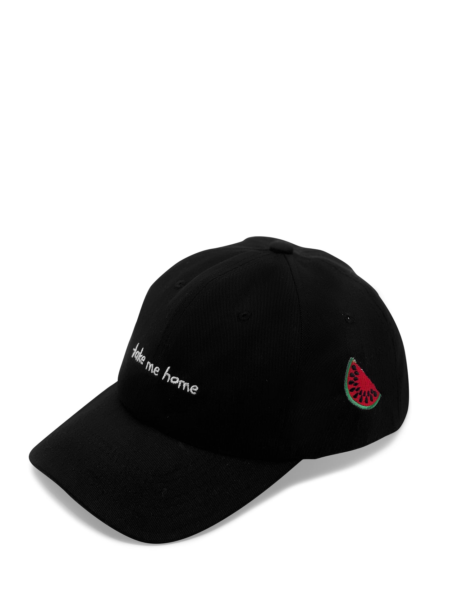 watermelon | black | side