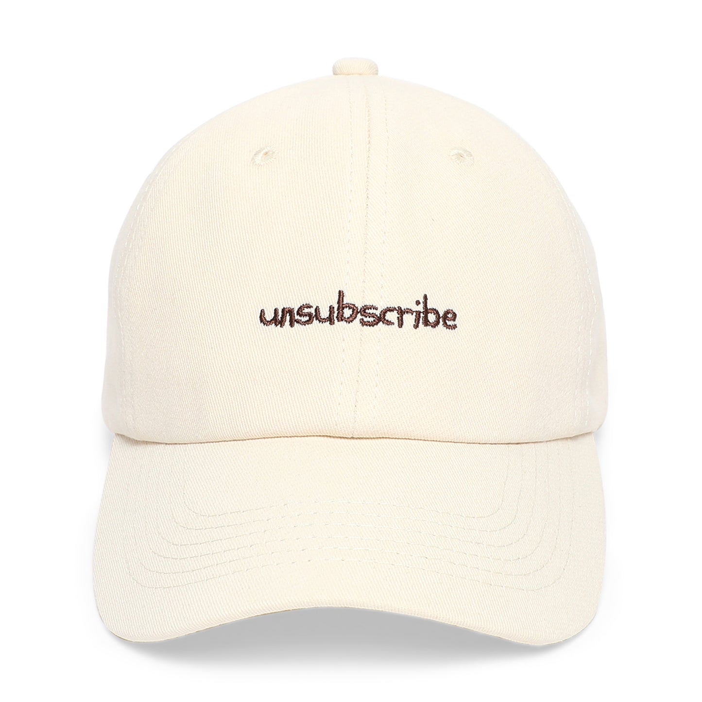 unsubscribe | cream | front