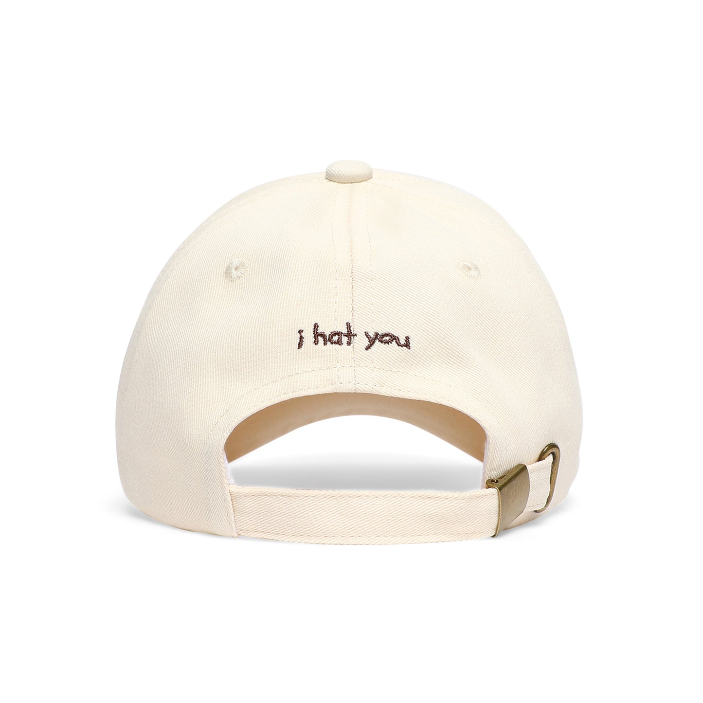 don't h@t me | cream | front