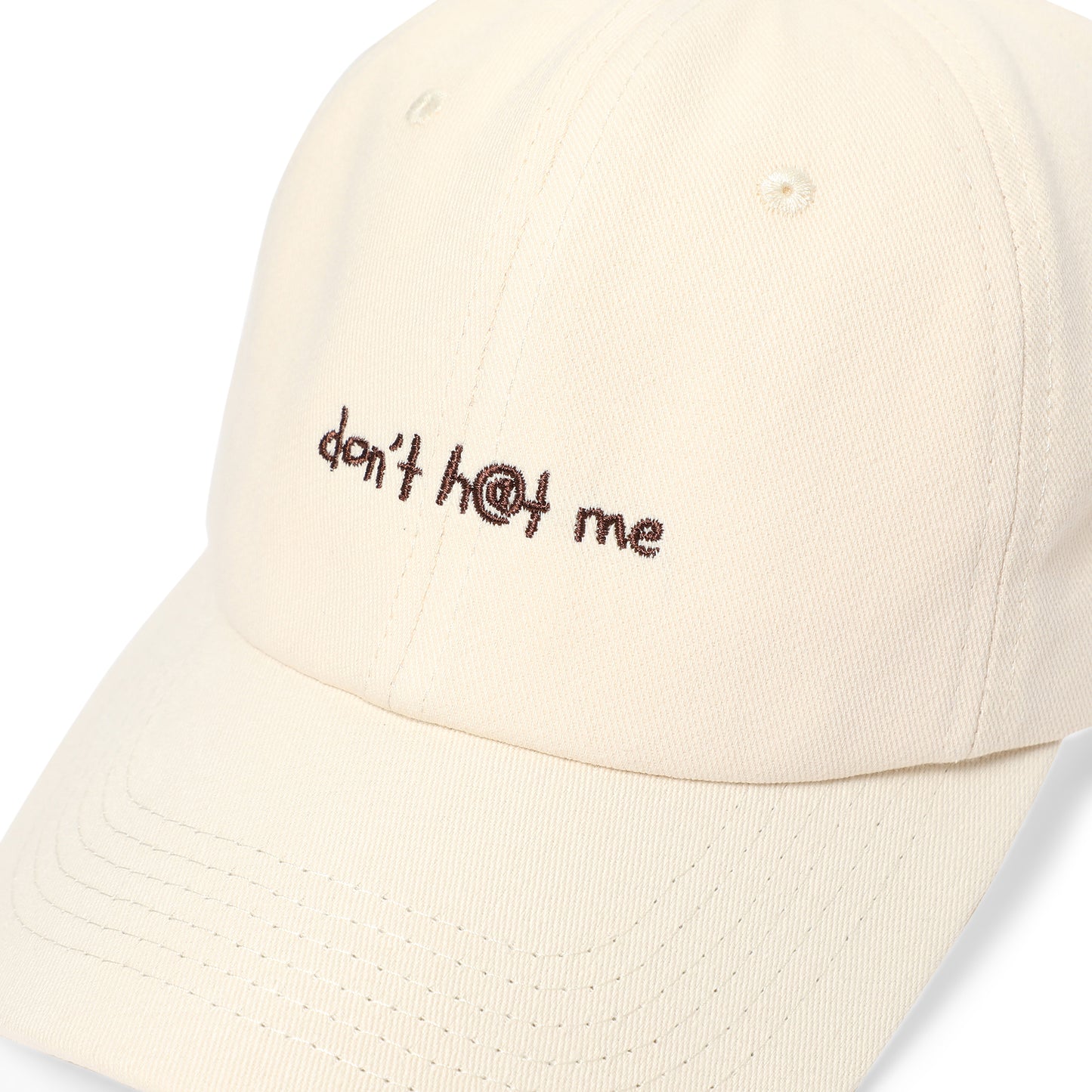 don't h@t me | cream | front