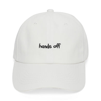 hands off | white | front