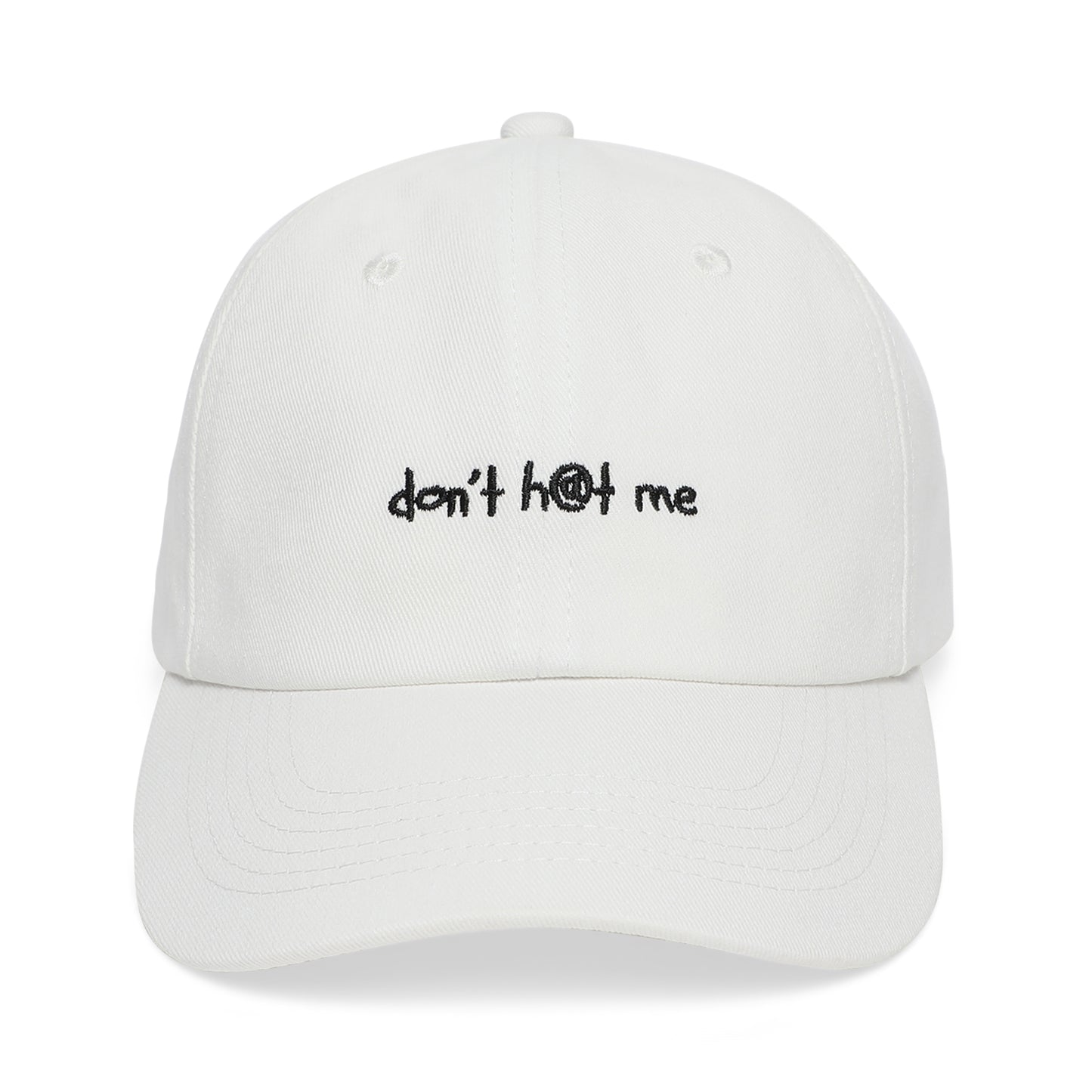 don't h@t me | white | front