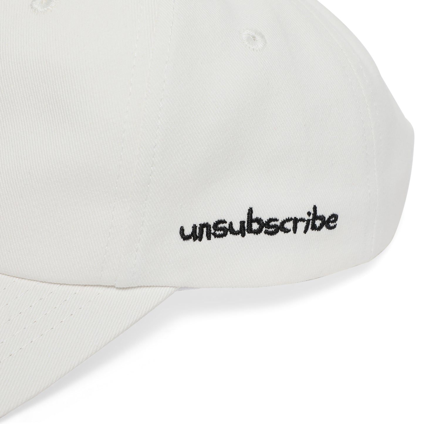 unsubscribe | white | side