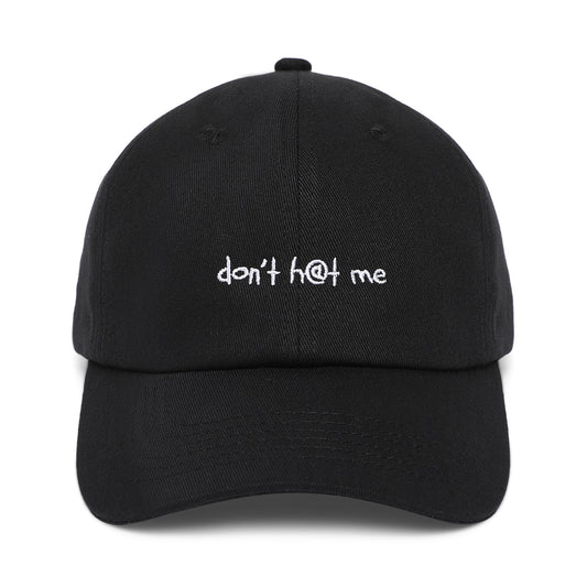 don't h@t me | black | front