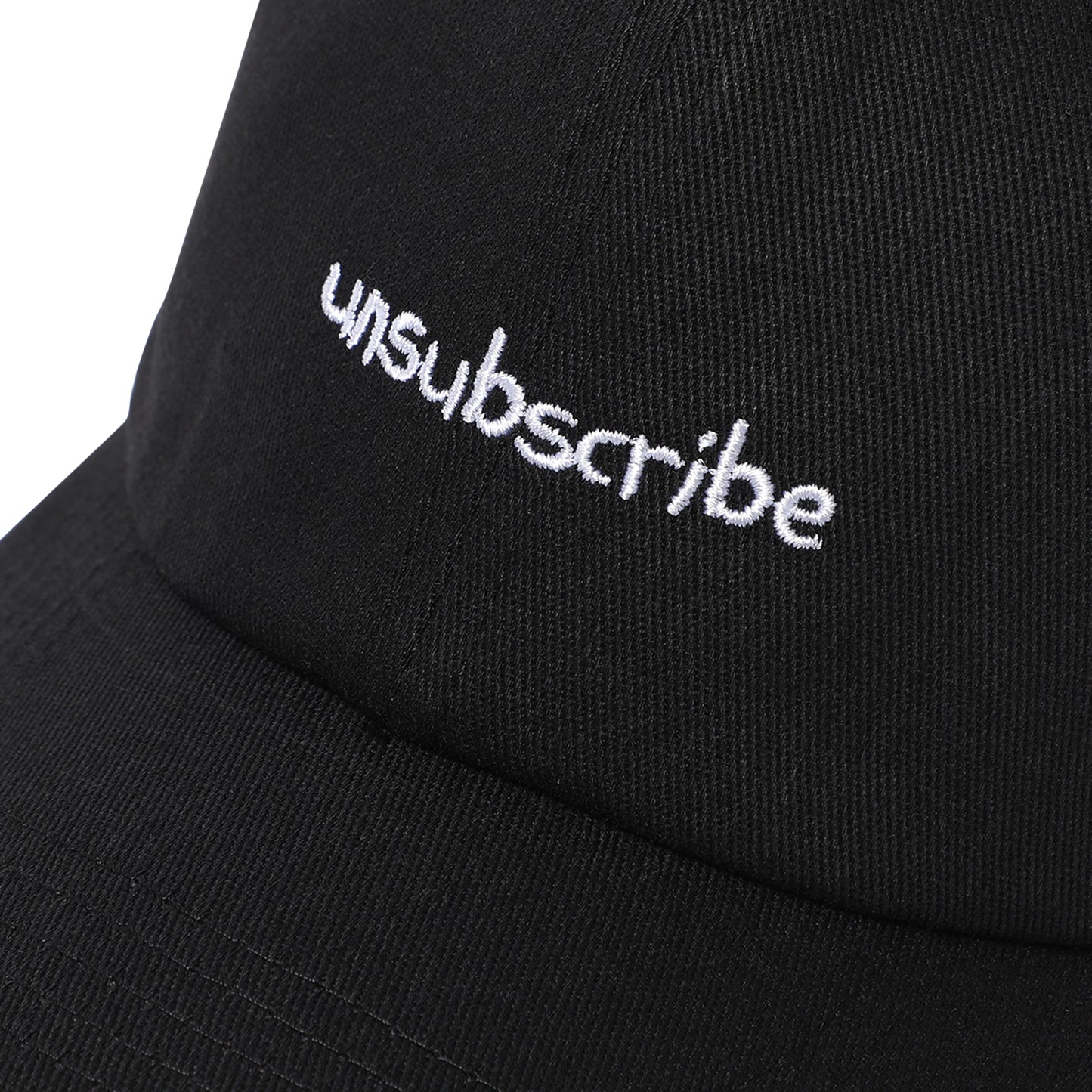 unsubscribe | black | front